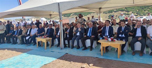 Kaymakamımız Sn. Hamza İNAM Başköy Cemevi'nin Temel Atma Törenine katıldı.